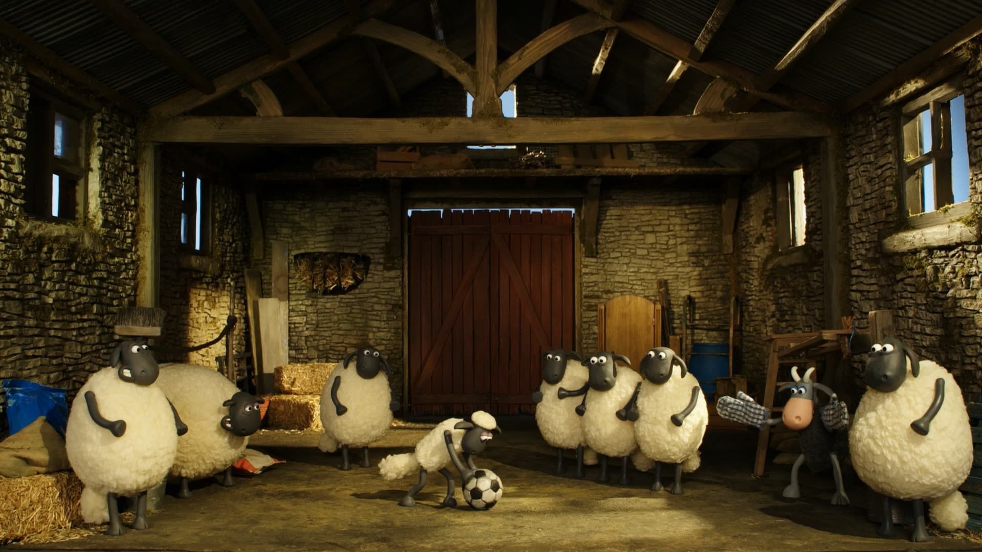 Shaun the Sheep 3D background