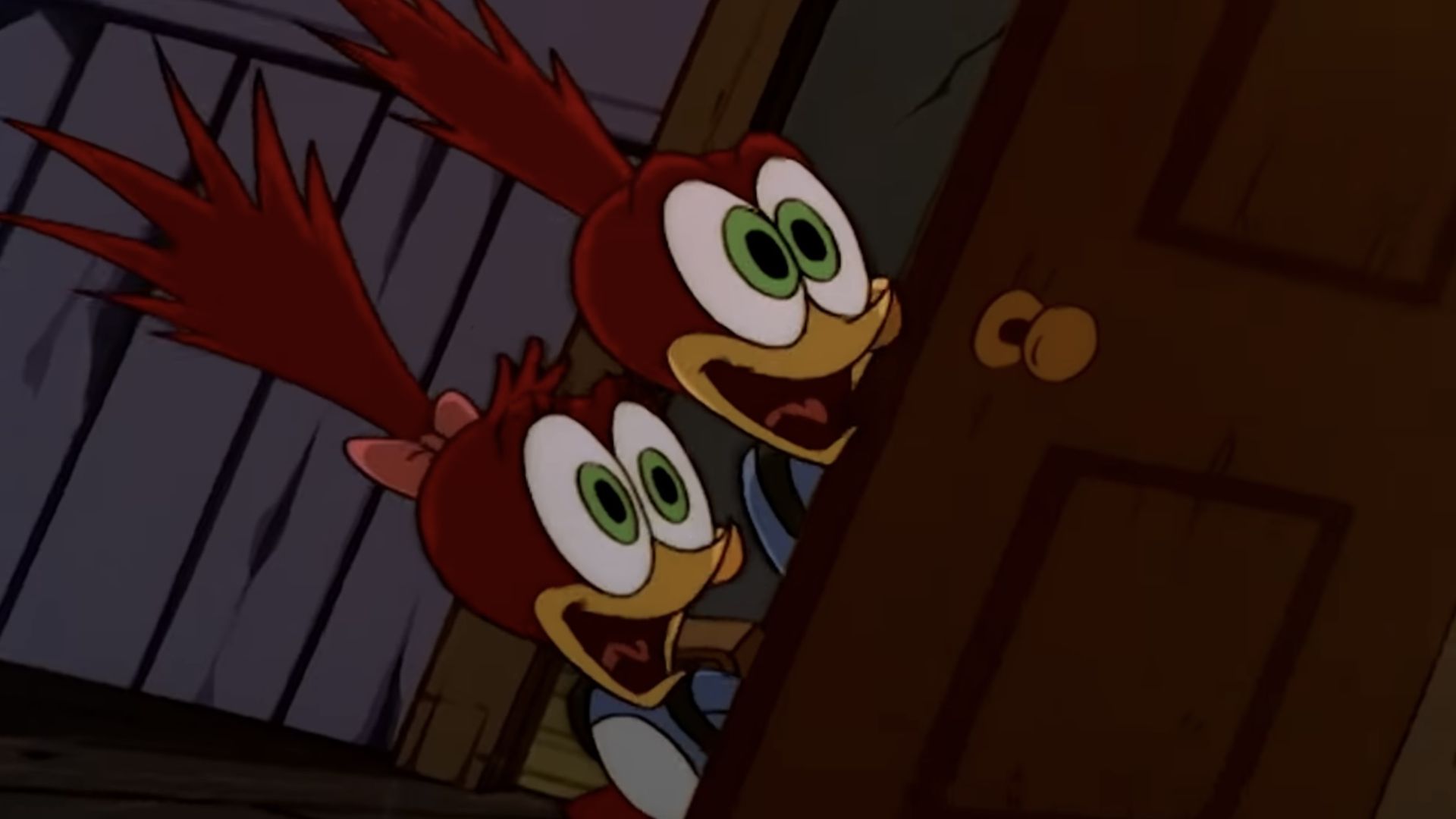 The Woody Woodpecker Show background