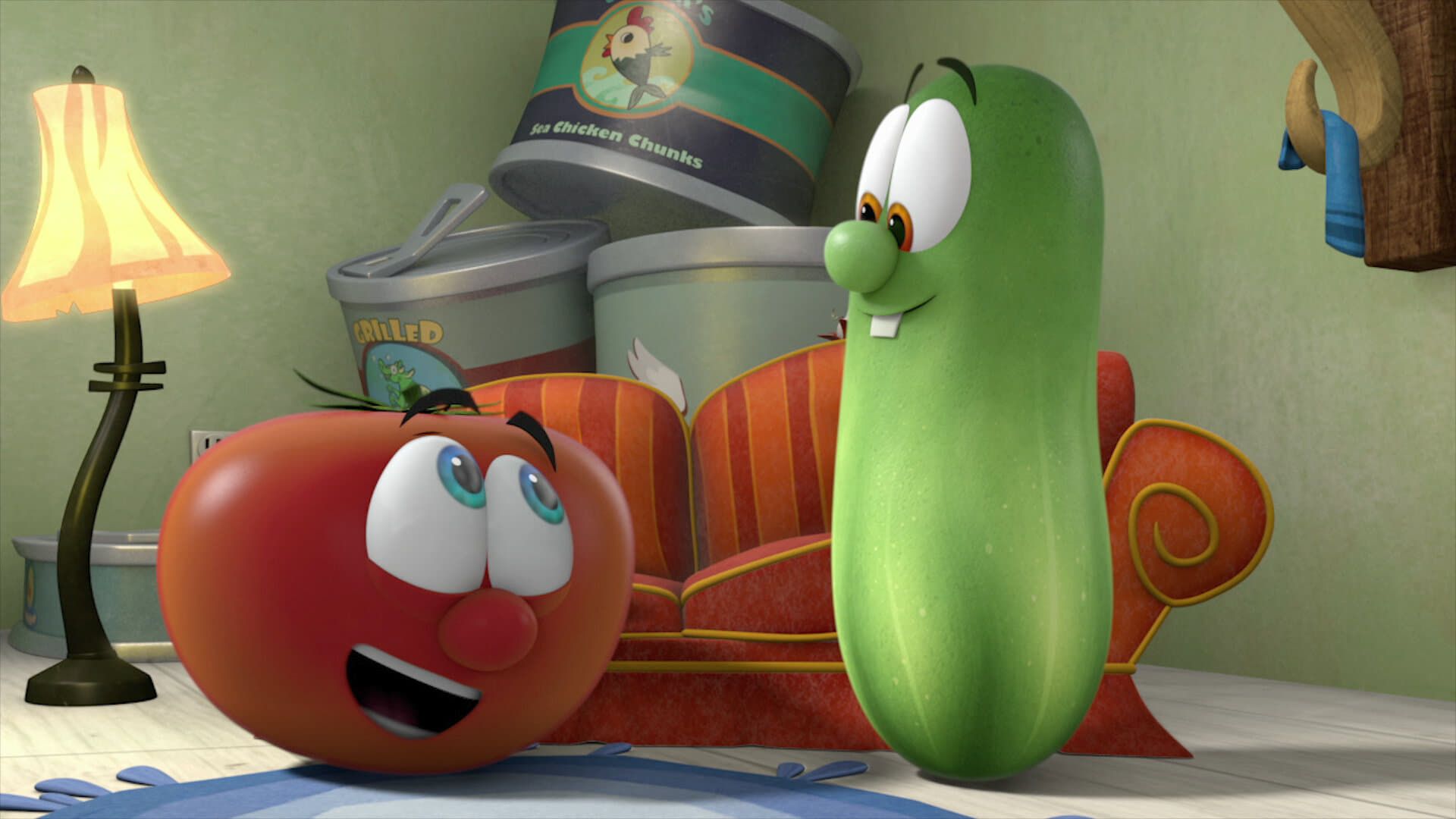 VeggieTales in the House background