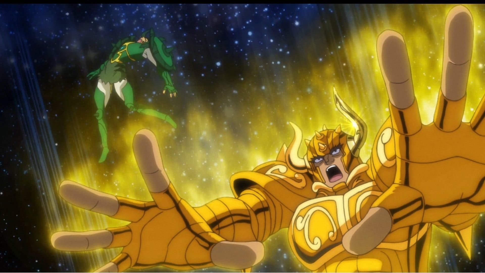 Saint Seiya: Soul of Gold background