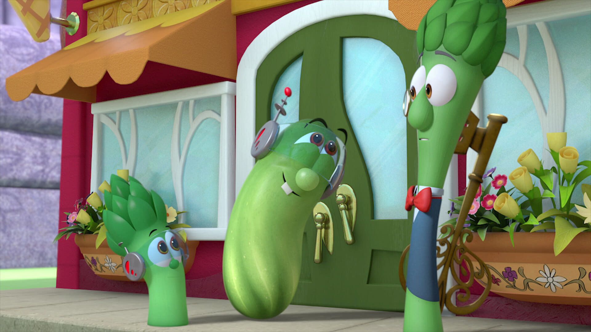 VeggieTales in the House background