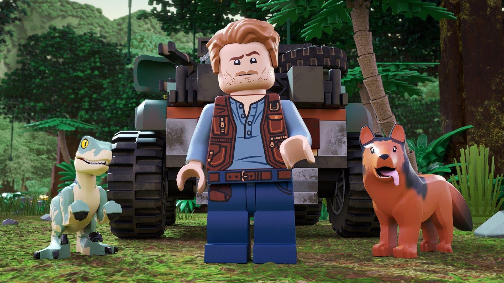 Lego Jurassic World: Legend of Isla Nublar background