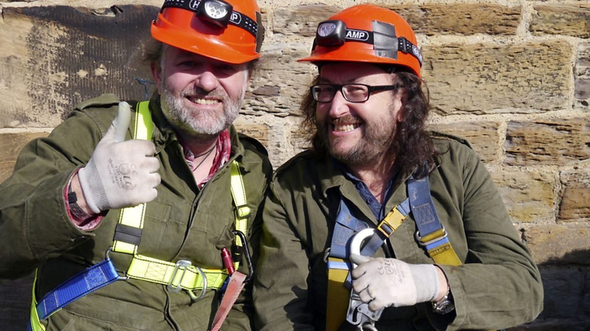 The Hairy Bikers Restoration Road Trip background