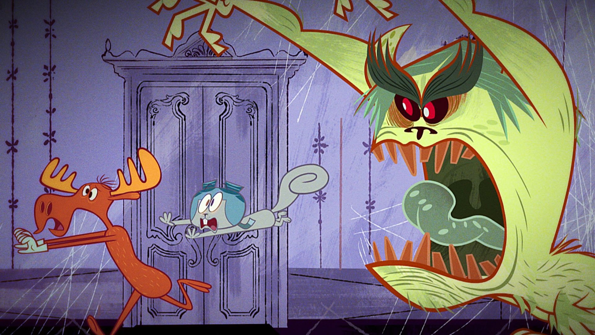 The Adventures of Rocky and Bullwinkle background