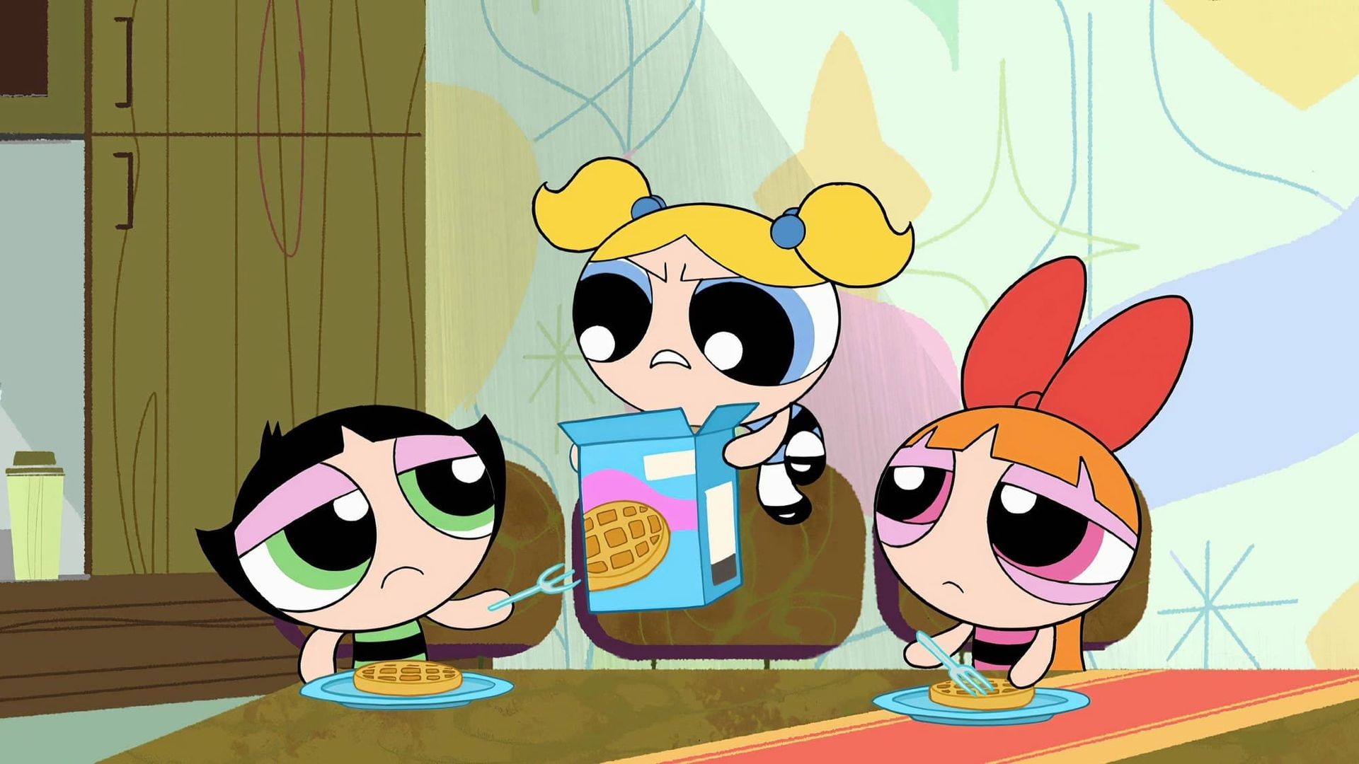 The Powerpuff Girls background