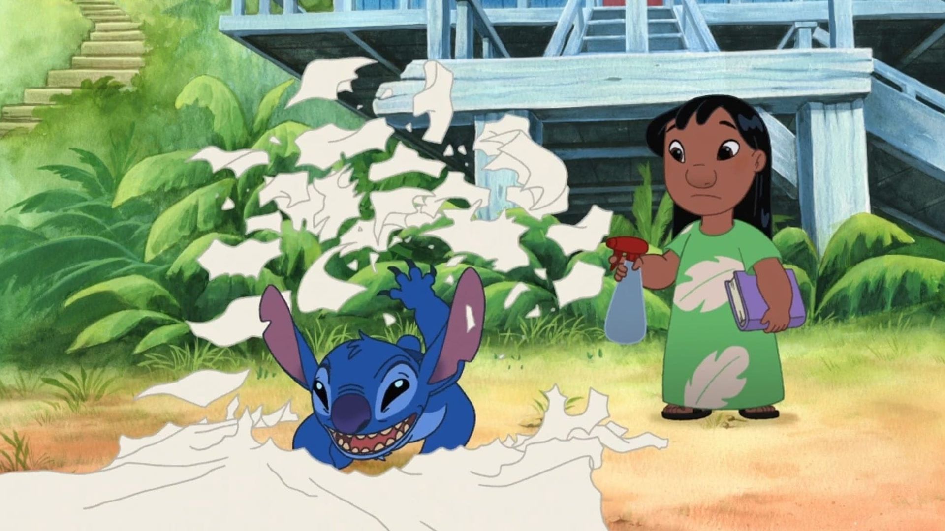 Lilo & Stitch: The Series background