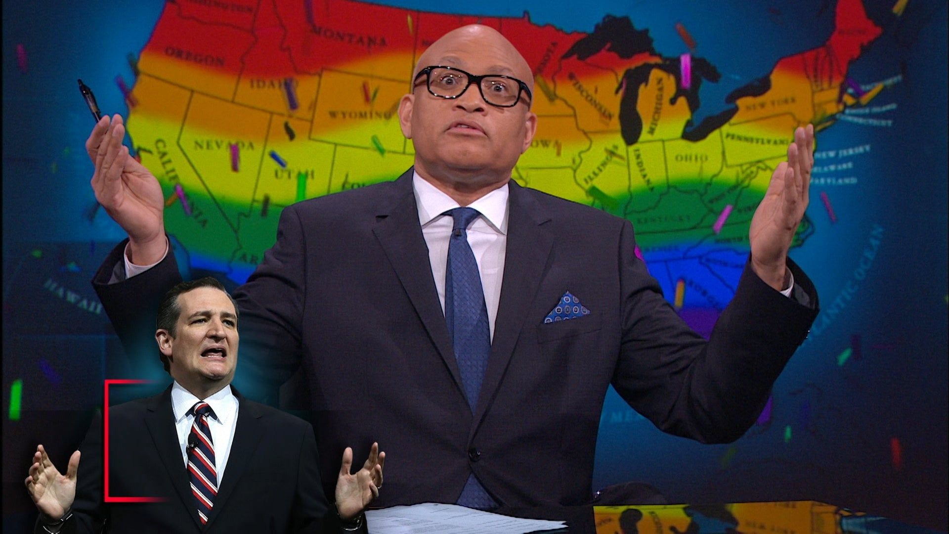 The Nightly Show with Larry Wilmore background