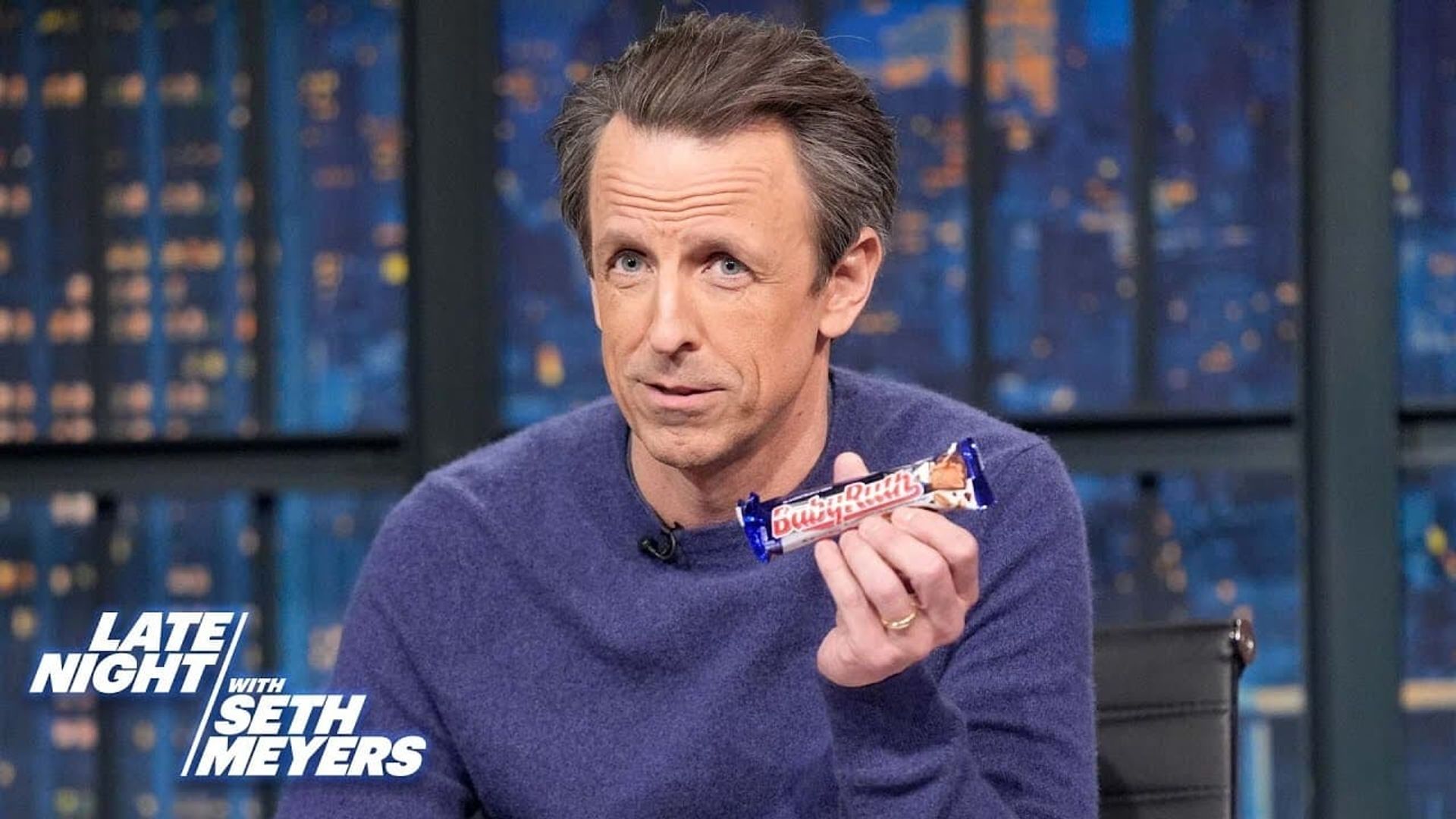 Late Night with Seth Meyers: Corrections" background