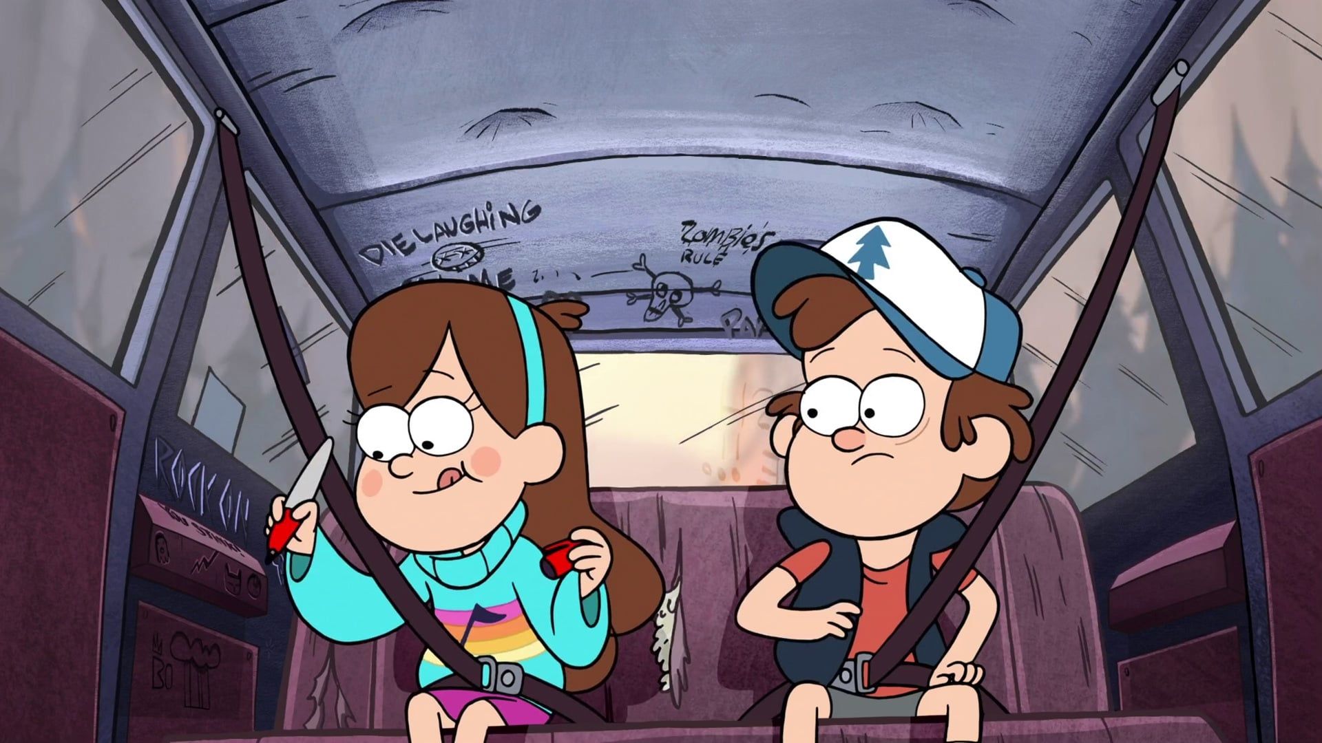 Gravity Falls background