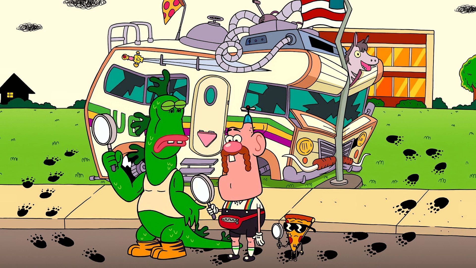 Uncle Grandpa background