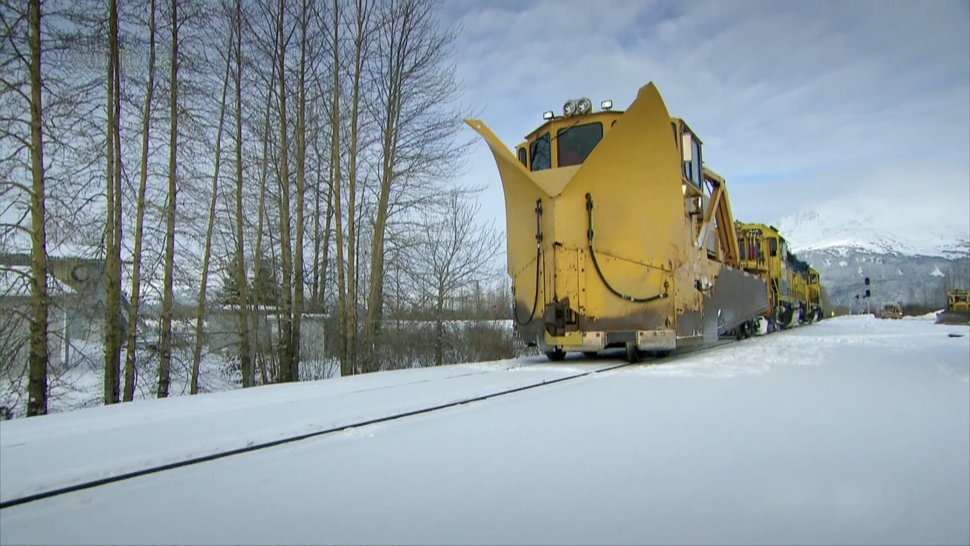 Railroad Alaska background