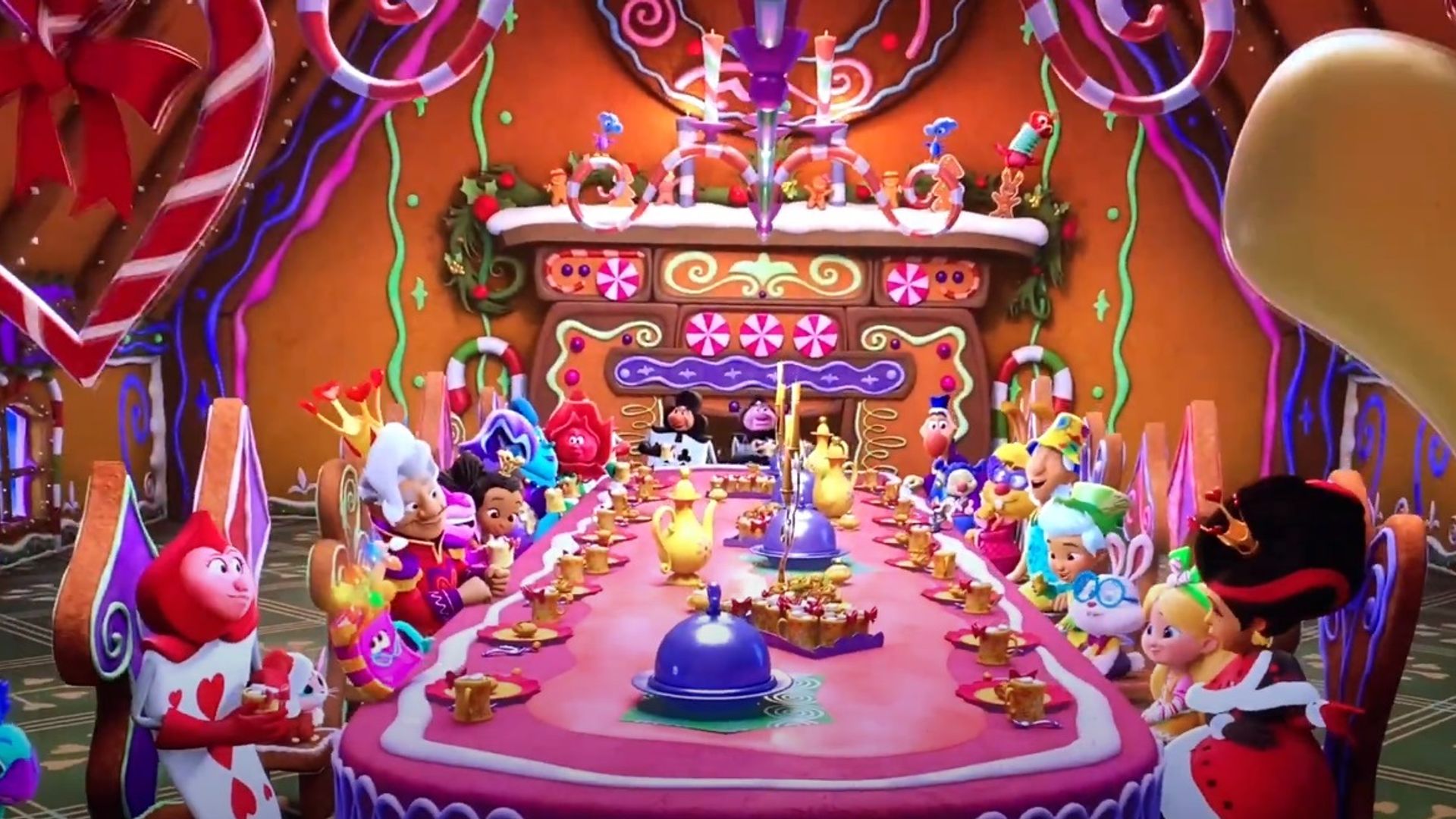 Alice's Wonderland Bakery background