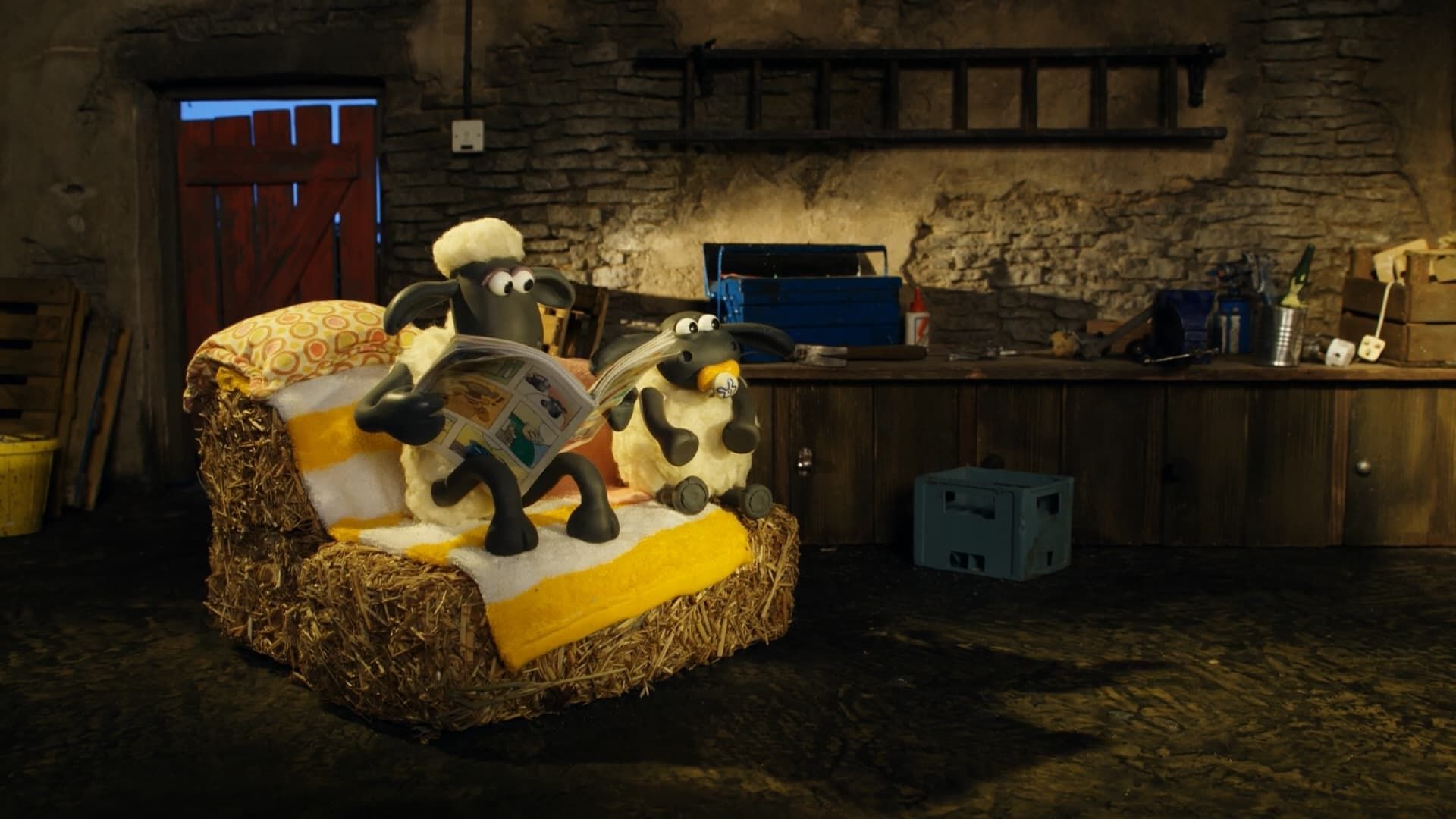 Shaun the Sheep 3D background