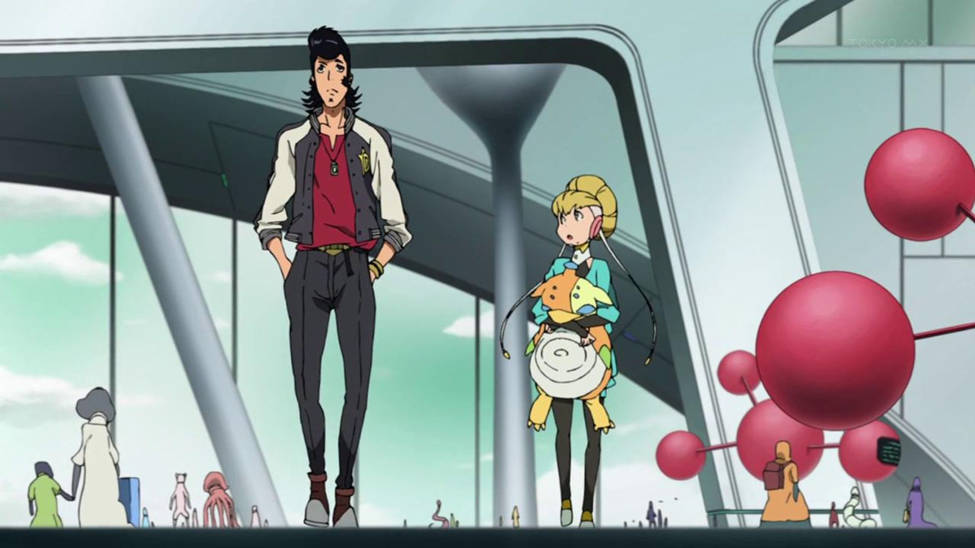 Space Dandy background