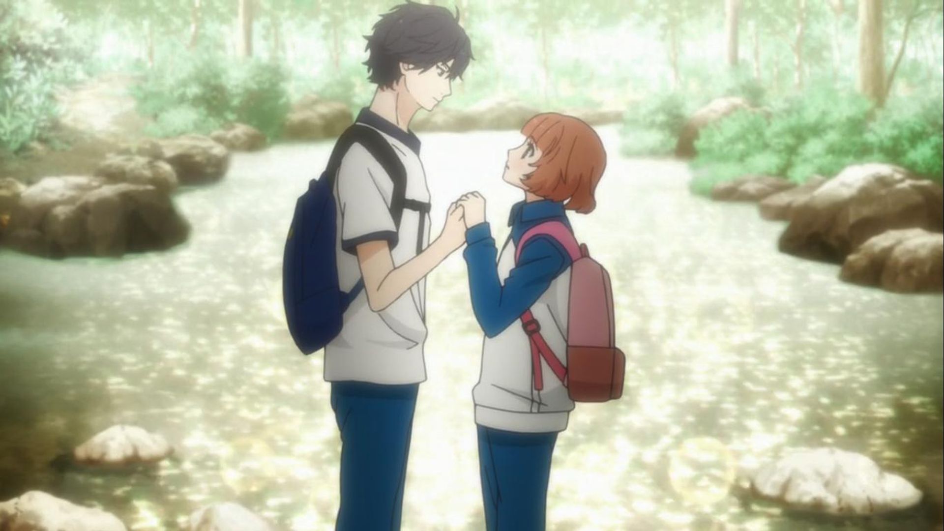 Blue Spring Ride background