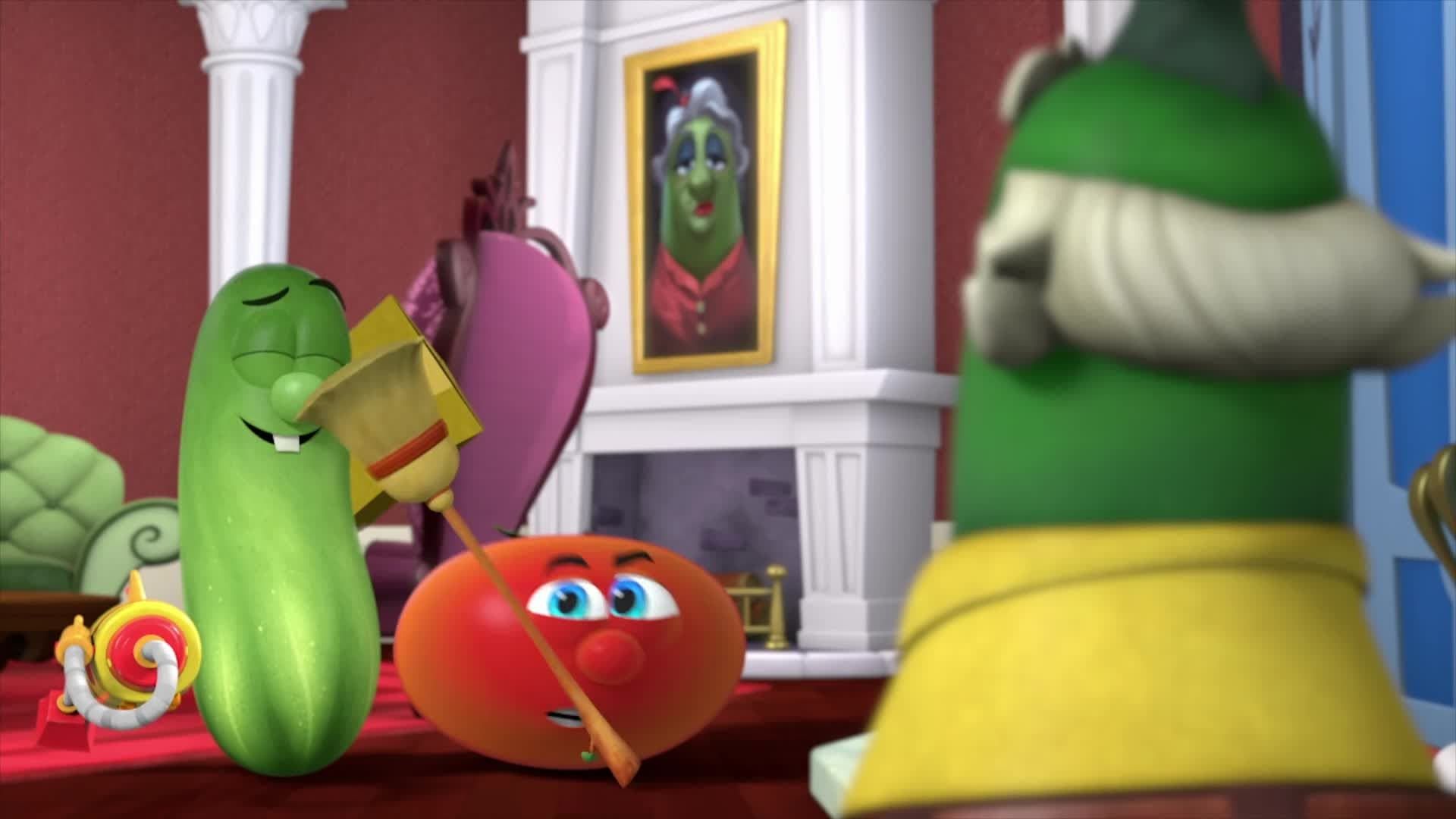 VeggieTales in the House background