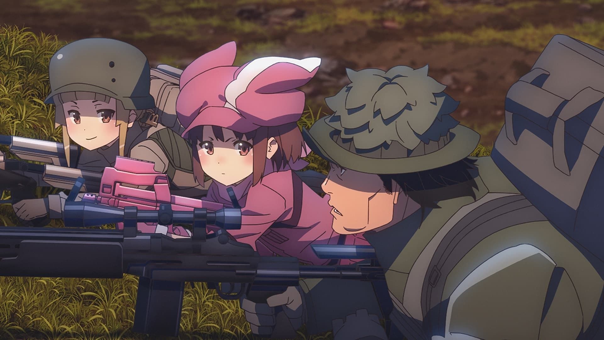 Sword Art Online Alternative: Gun Gale Online background