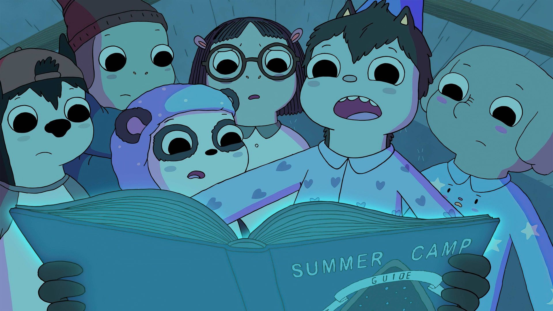 Summer Camp Island background