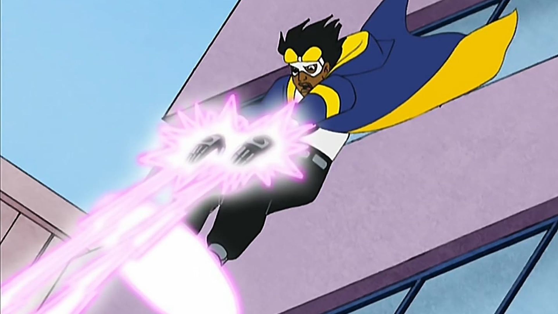 Static Shock background