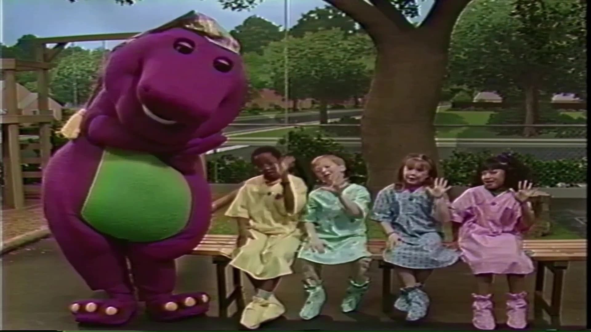 Barney & Friends background