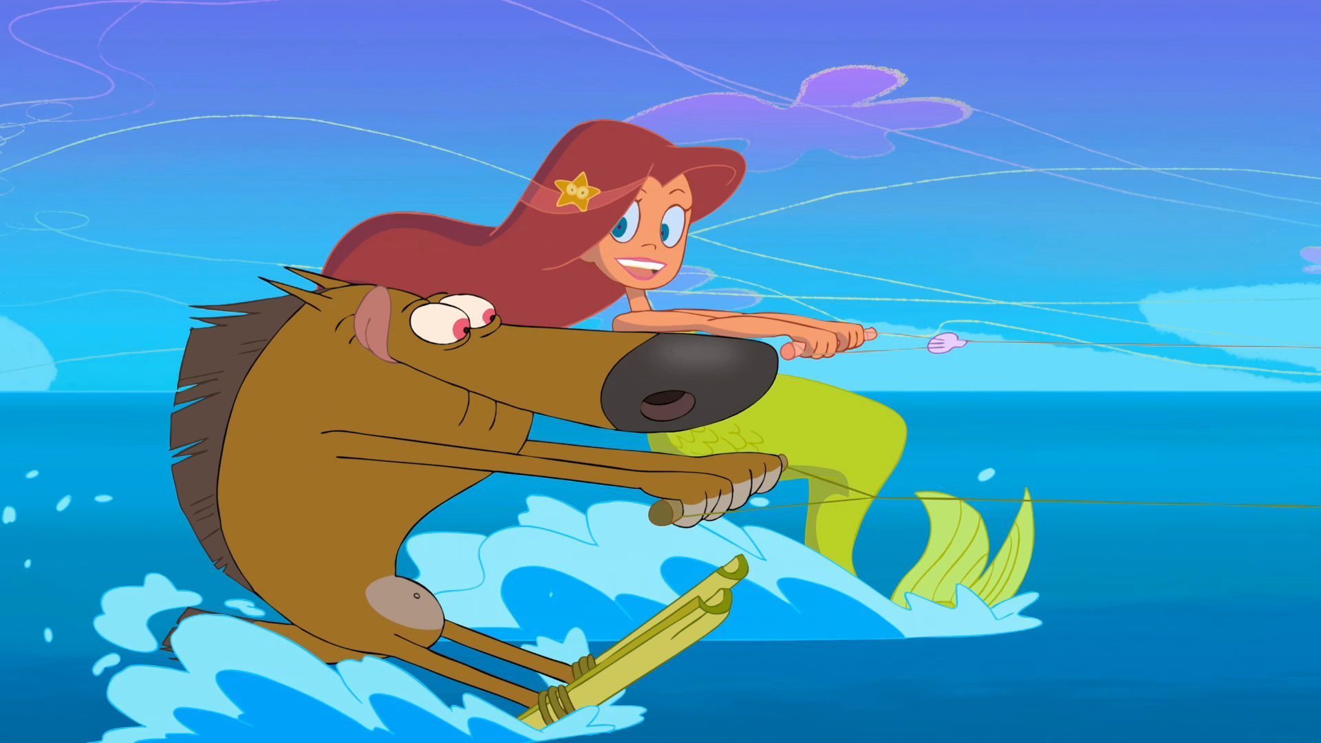 Zig & Sharko background