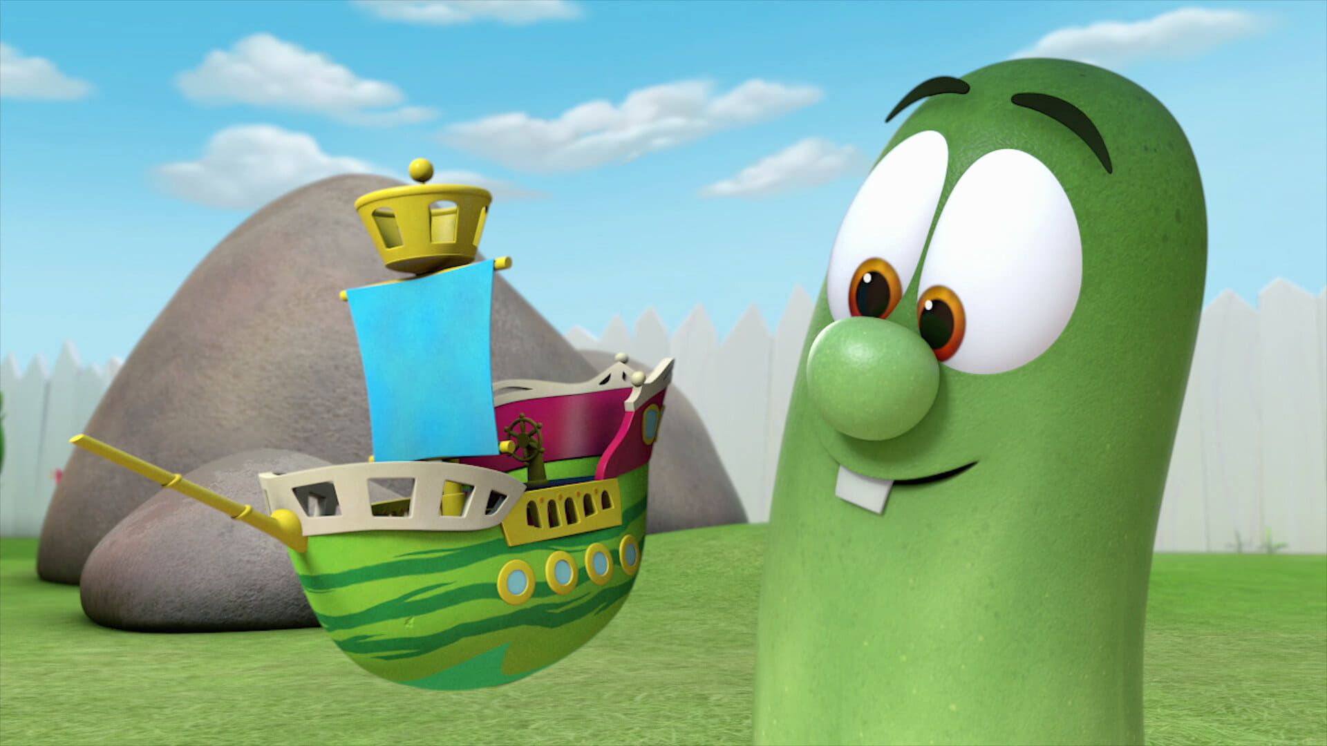 VeggieTales in the House background