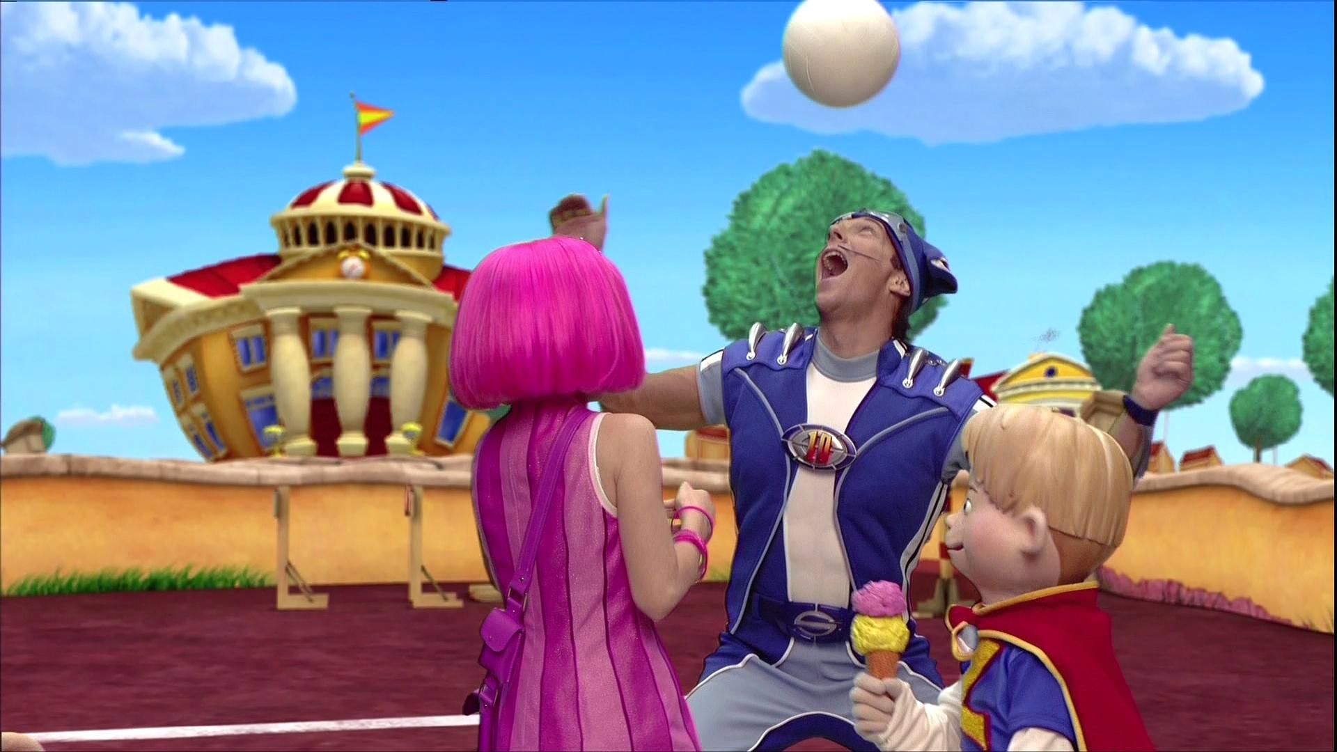 LazyTown background