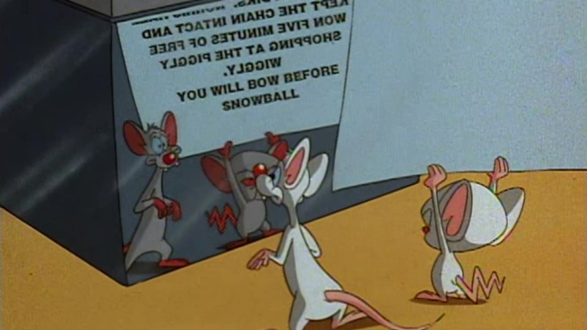 Pinky and the Brain background