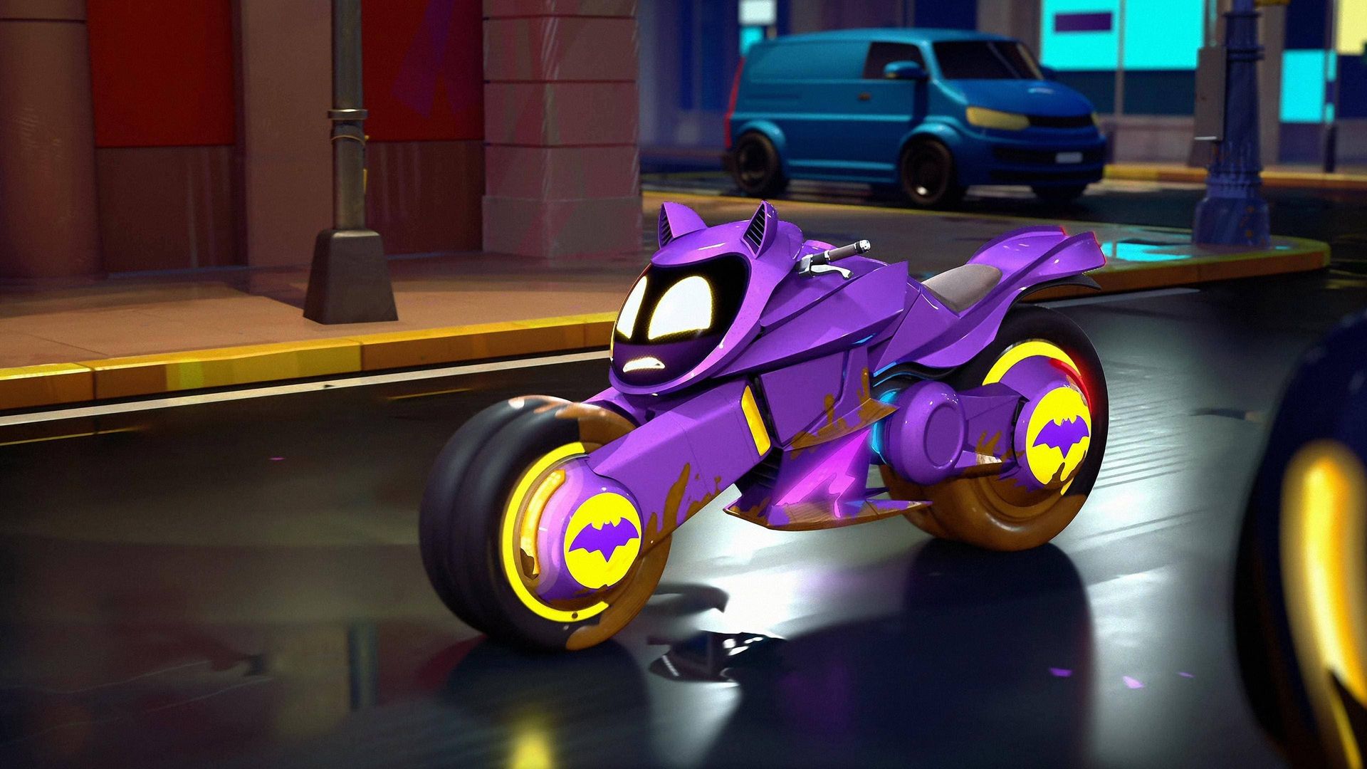 Batwheels background