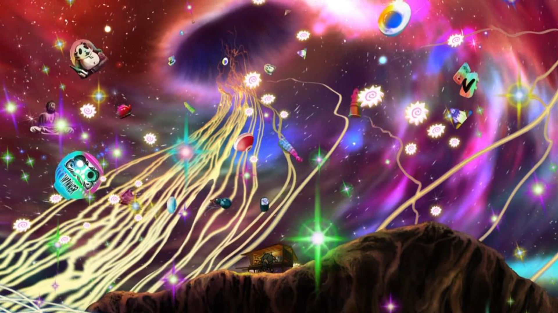 Space Dandy background