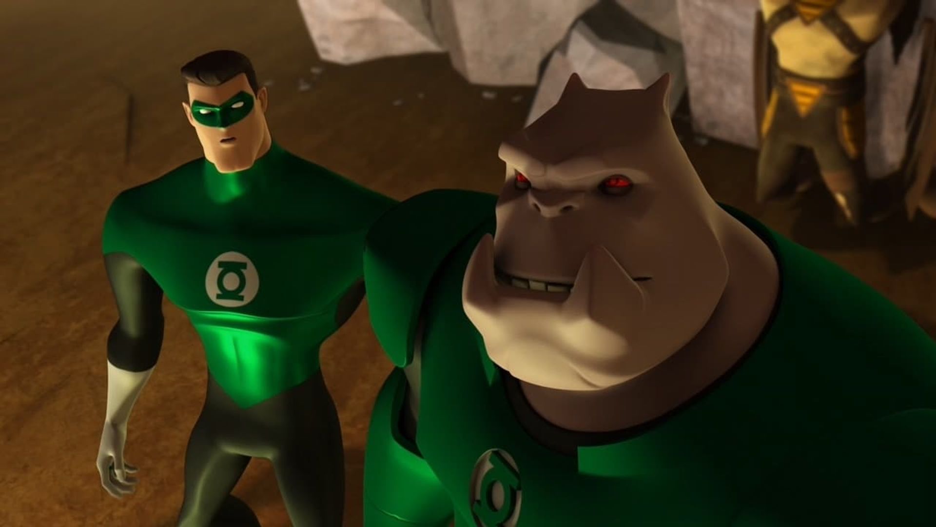 Green Lantern: The Animated Series background