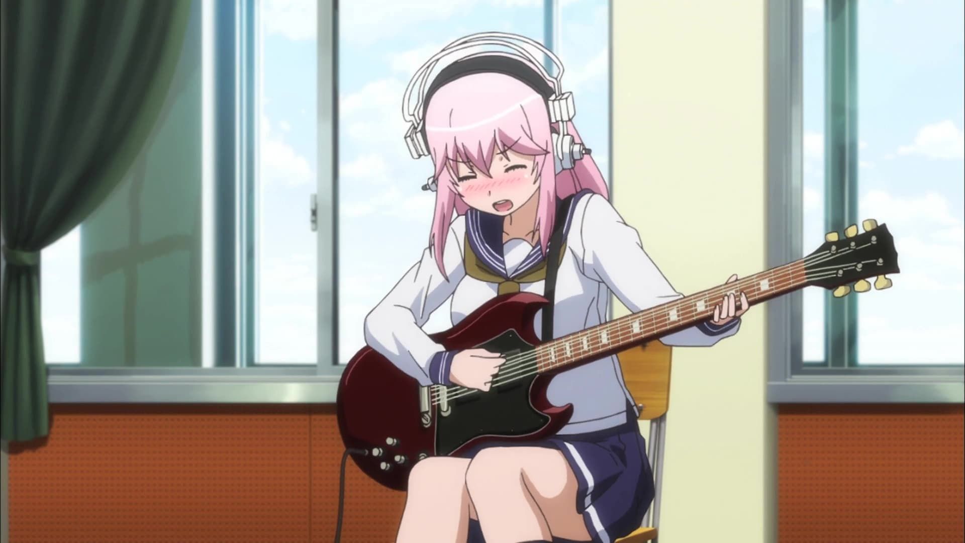 SoniAni: Super Sonico the Animation background