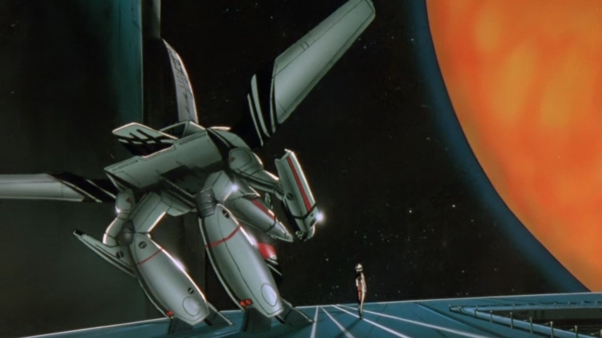 Super Dimension Fortress Macross background