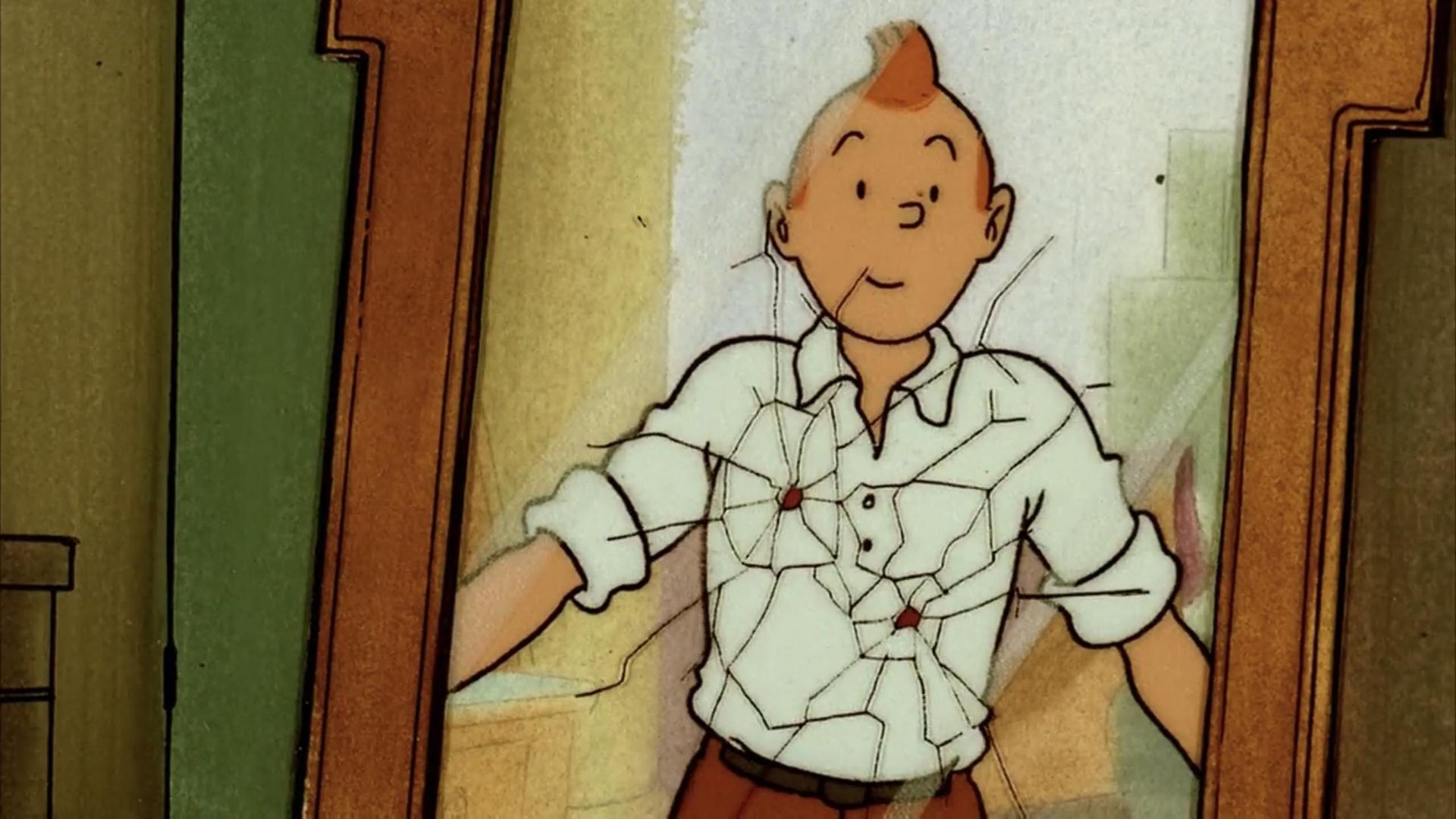 The Adventures of Tintin background