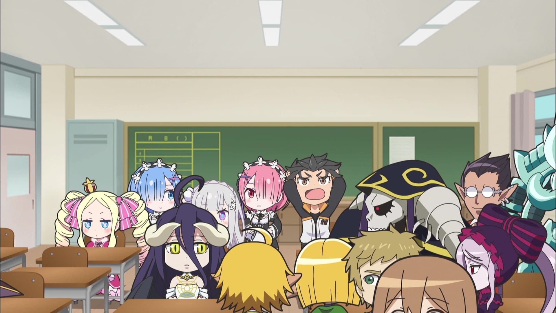 Isekai Quartet background