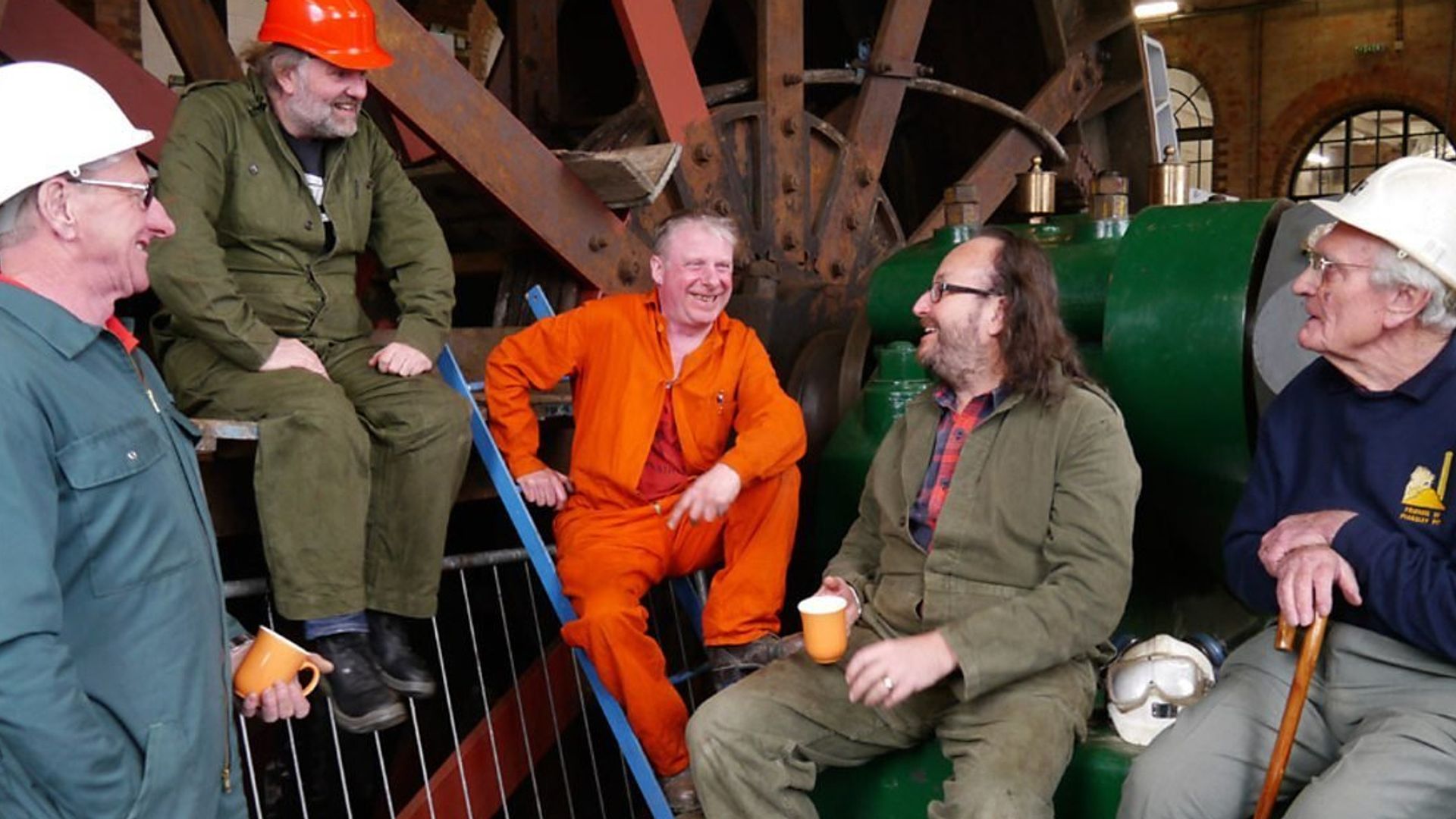 The Hairy Bikers Restoration Road Trip background