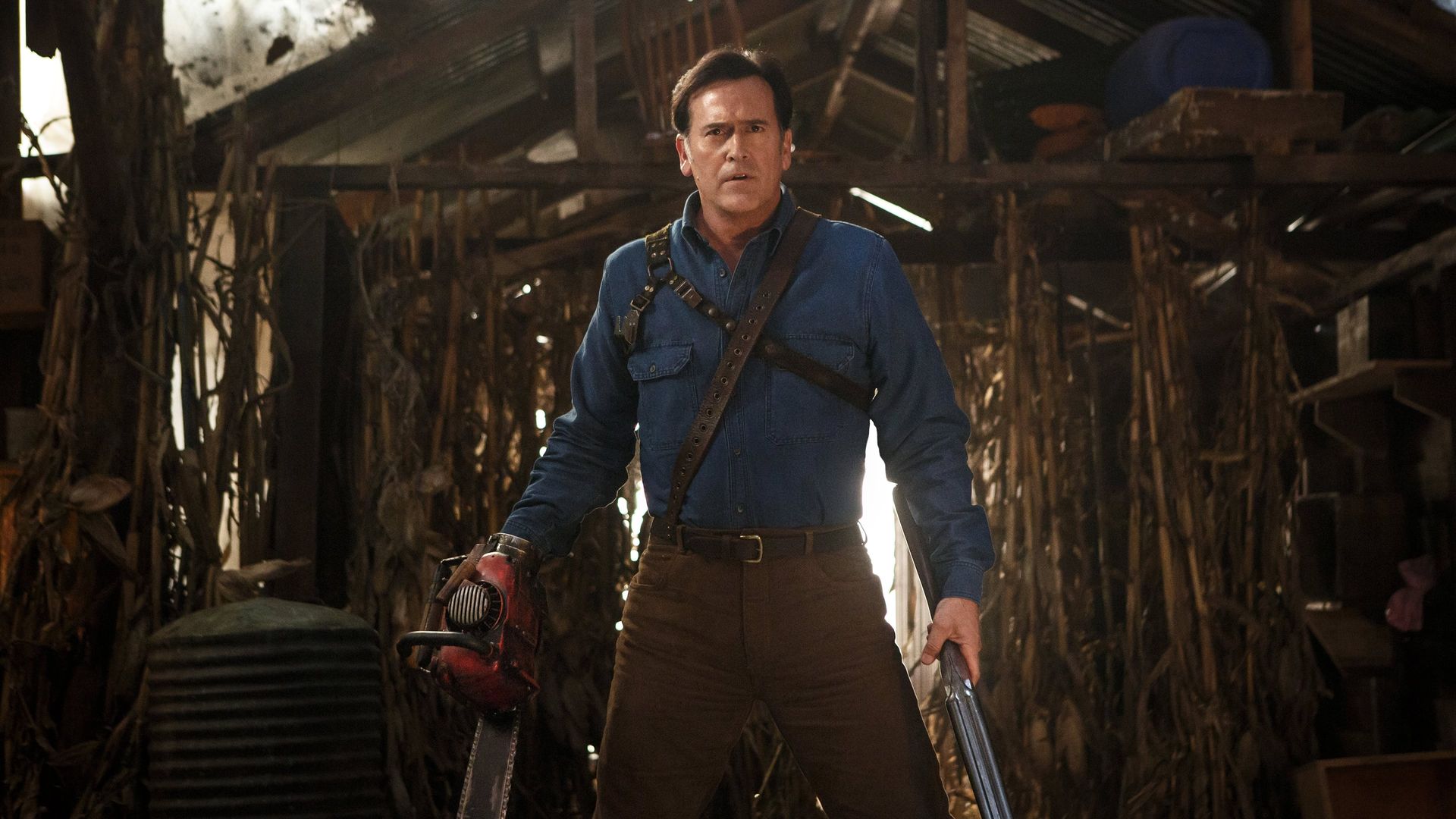 Ash vs Evil Dead background