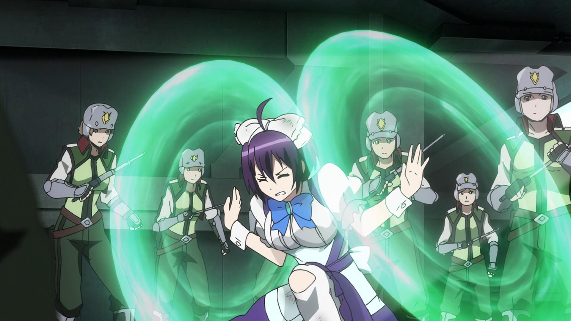 Cross Ange: Rondo of Angel and Dragon background