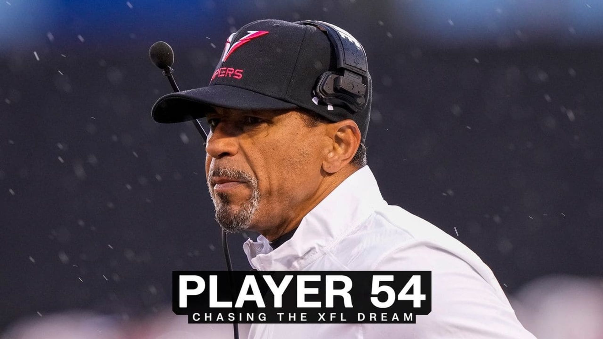 Player 54: Chasing the XFL Dream background