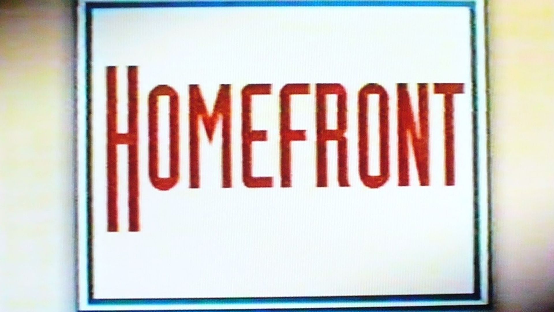 Homefront background