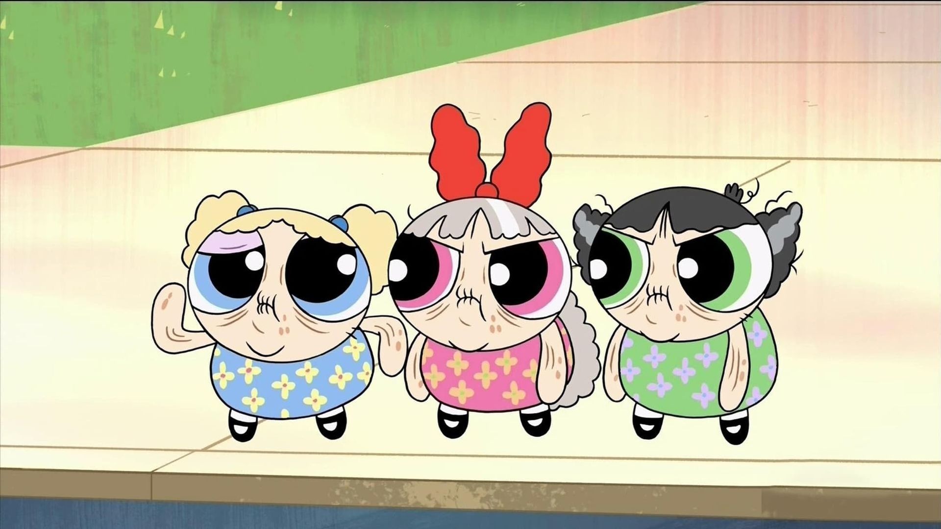 The Powerpuff Girls background