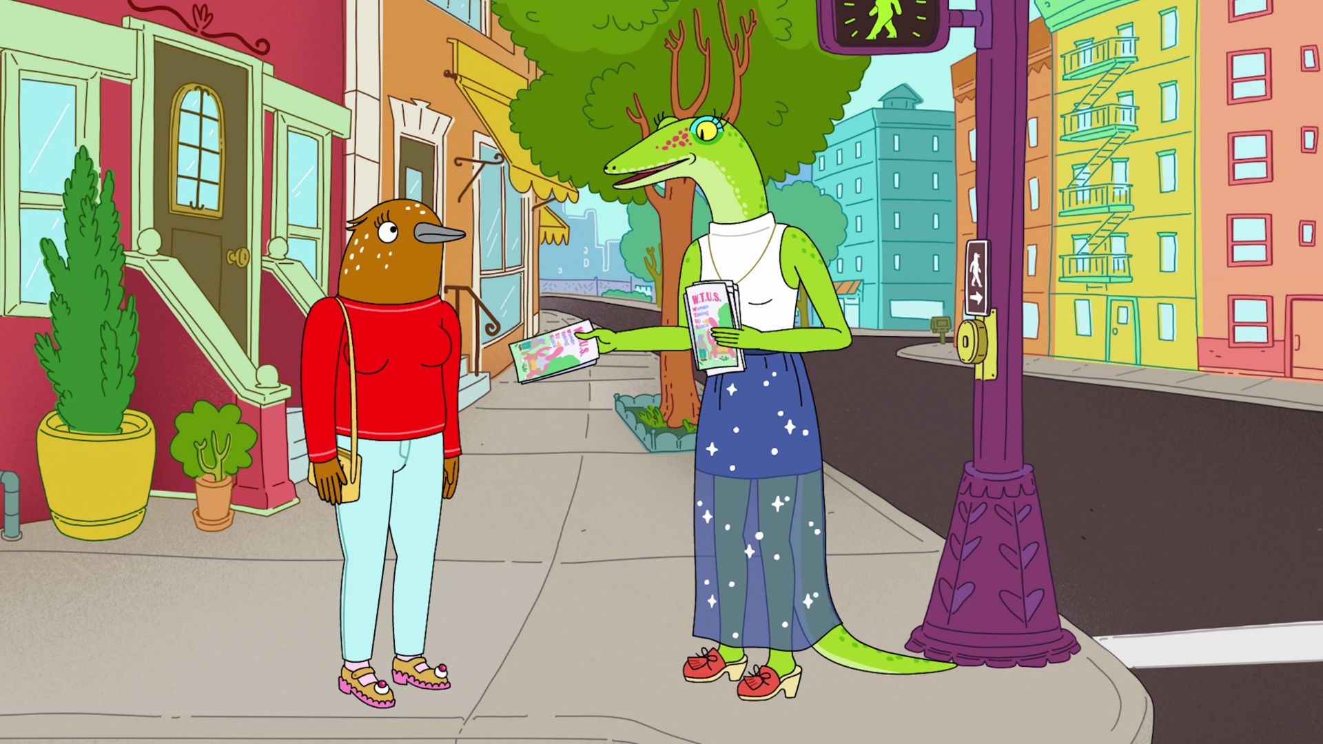 Tuca & Bertie background