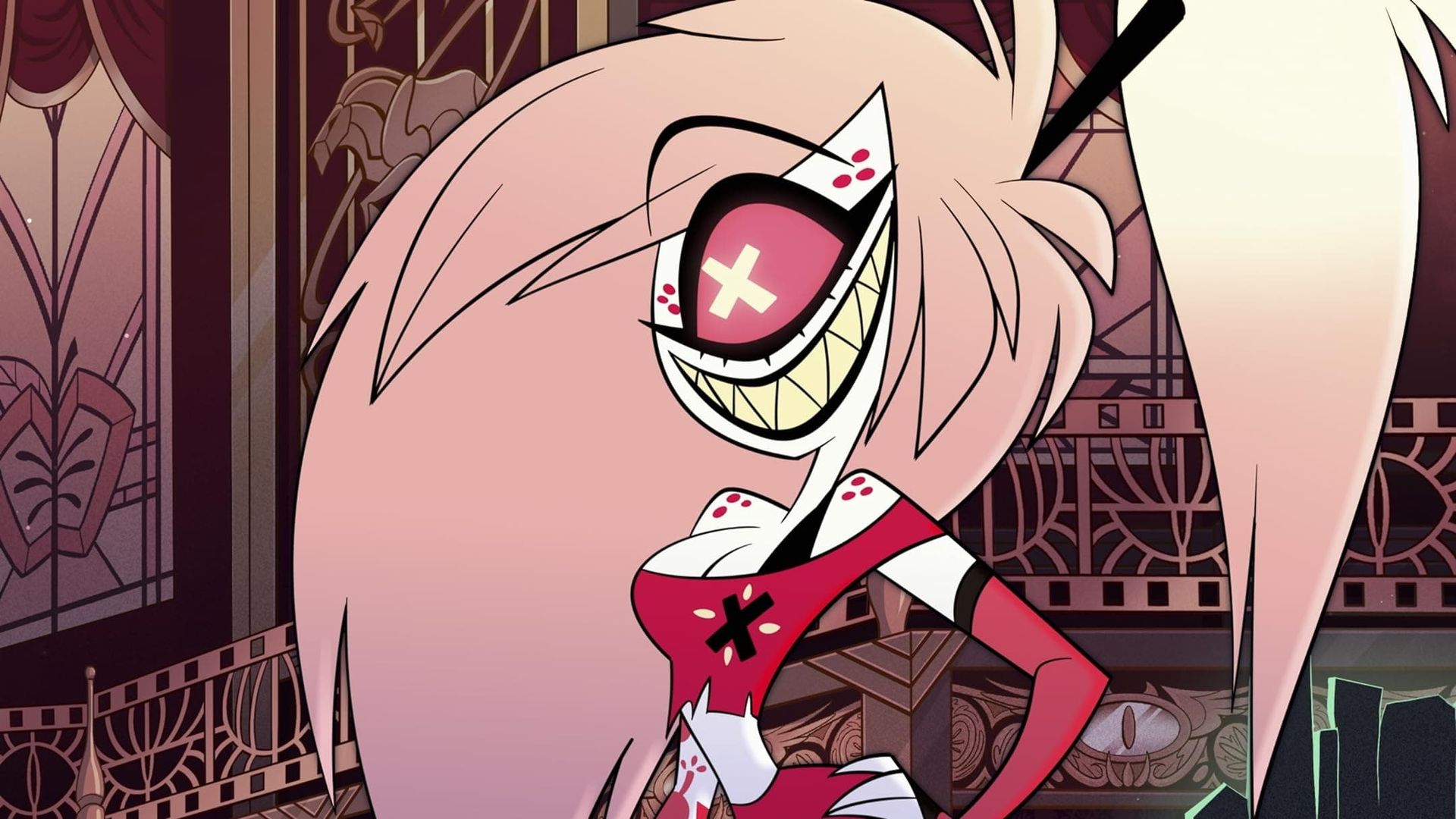 Hazbin Hotel background