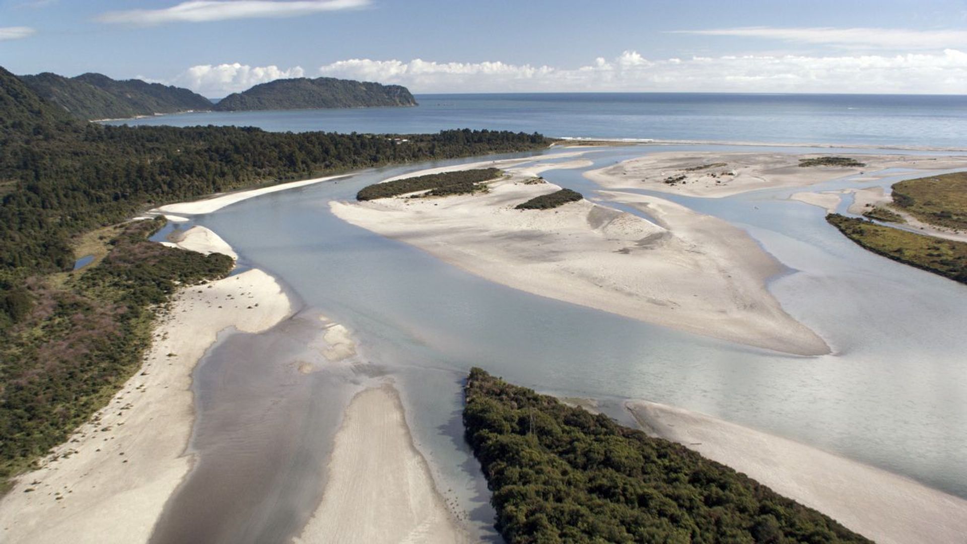 New Zealand from Above background