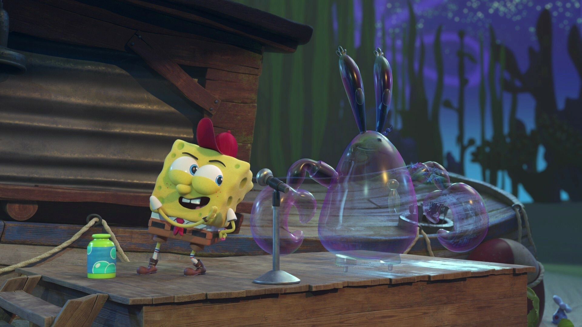 Kamp Koral: SpongeBob's Under Years background