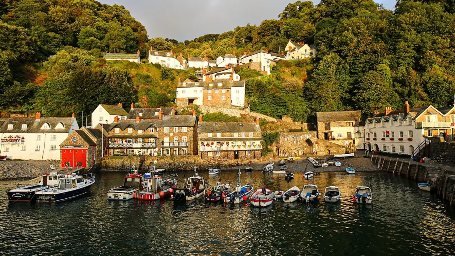 Villages by the Sea background