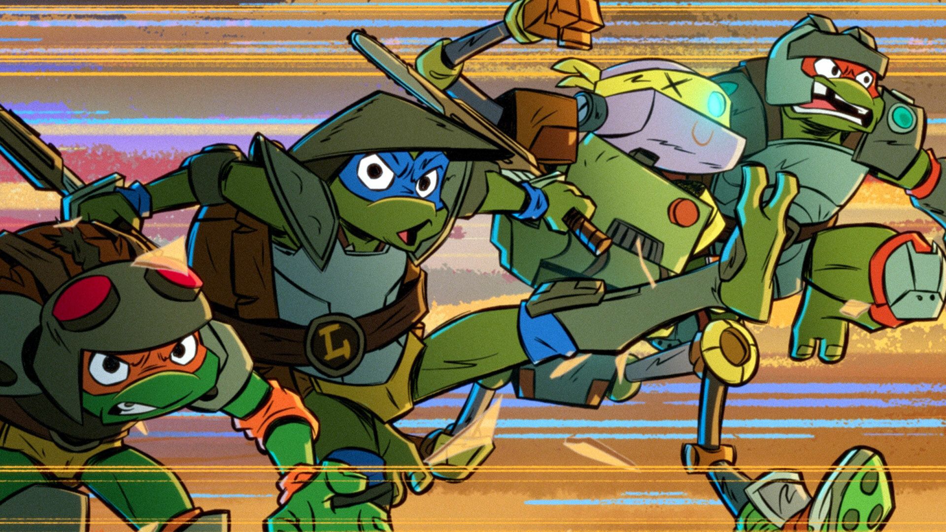 Tales of the Teenage Mutant Ninja Turtles background