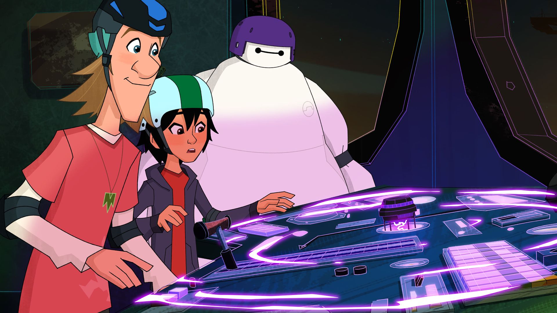 Big Hero 6: The Series background