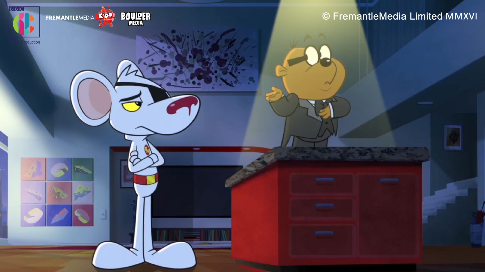 Danger Mouse background