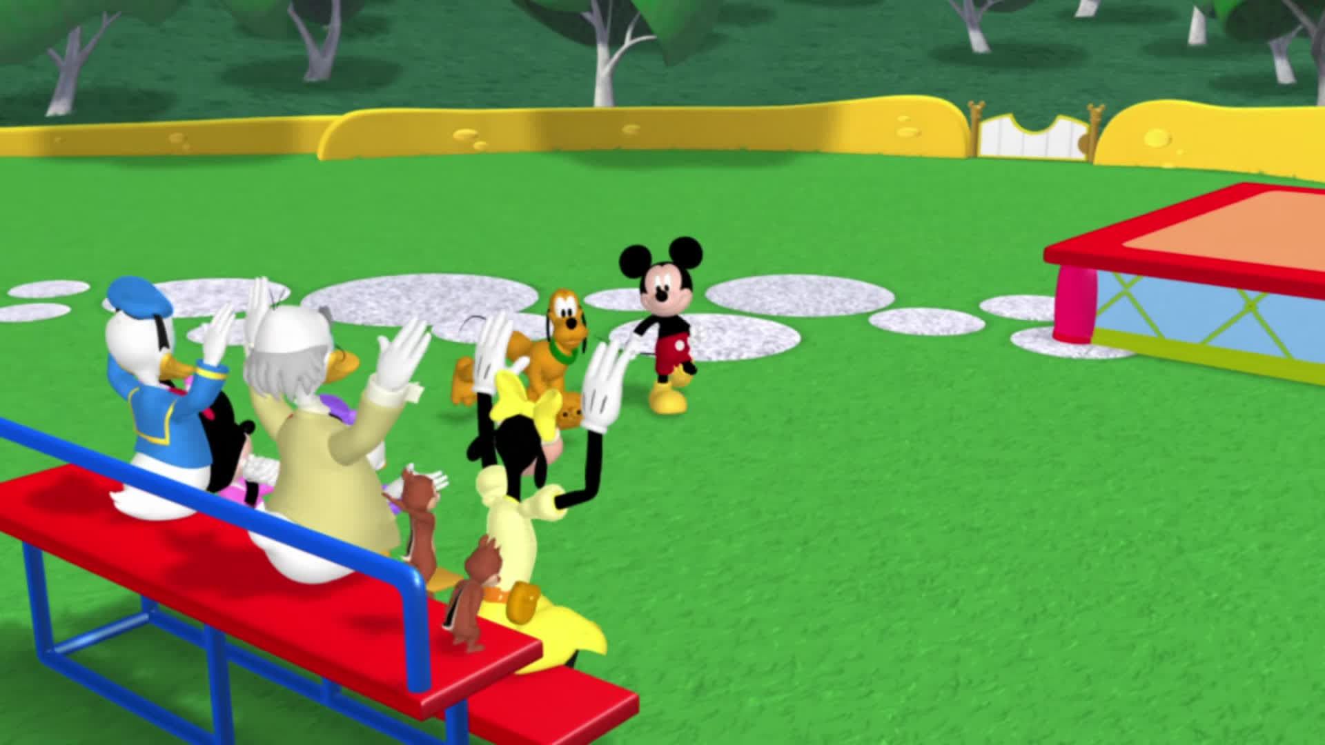 Mickey Mouse Clubhouse background